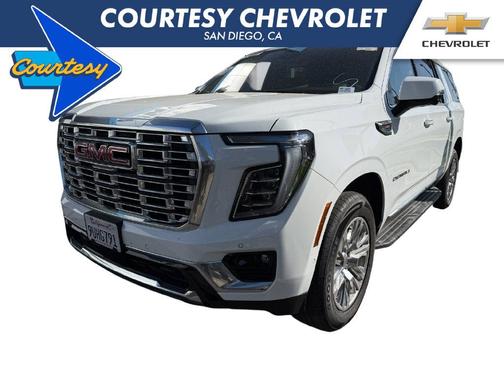 Summit White 2025 GMC Yukon XL Denali