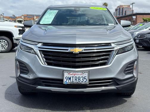 Sterling Gray Metallic 2024 Chevrolet Equinox LT