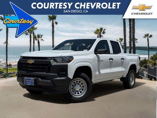 Summit White 2026 Chevrolet Colorado WT