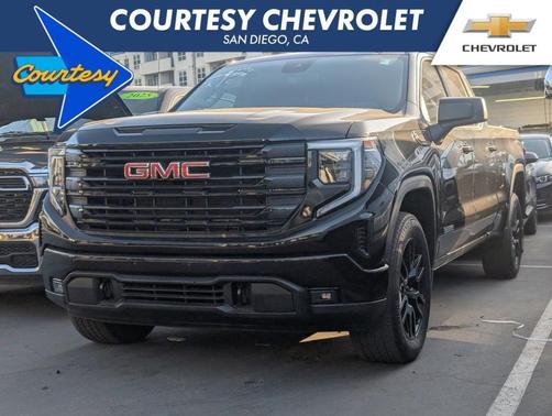 Onyx Black 2023 GMC Sierra 1500 Elevation