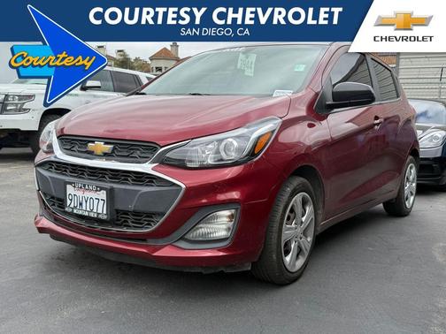 Crimson Metallic 2022 Chevrolet Spark LS