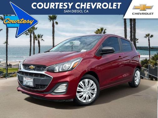 Crimson Metallic 2022 Chevrolet Spark LS