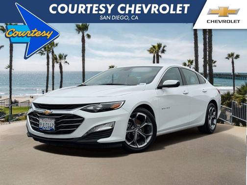 Summit White 2024 Chevrolet Malibu LT