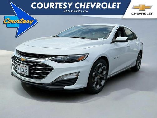 Summit White 2024 Chevrolet Malibu LT