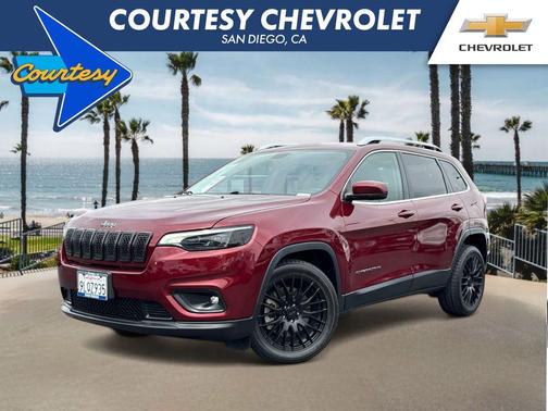 Velvet Red Pearlcoat 2019 Jeep Cherokee Latitude Plus