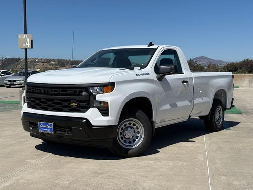 Summit White 2026 Chevrolet Silverado 1500 WT