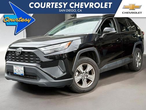 Midnight Black Metallic 2023 Toyota RAV4 XLE