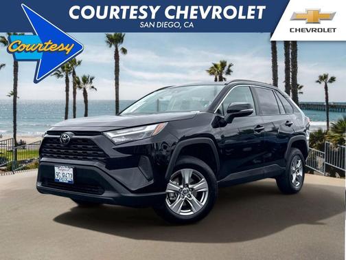 Midnight Black Metallic 2023 Toyota RAV4 XLE