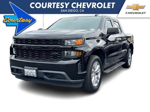 Black 2021 Chevrolet Silverado 1500 Custom