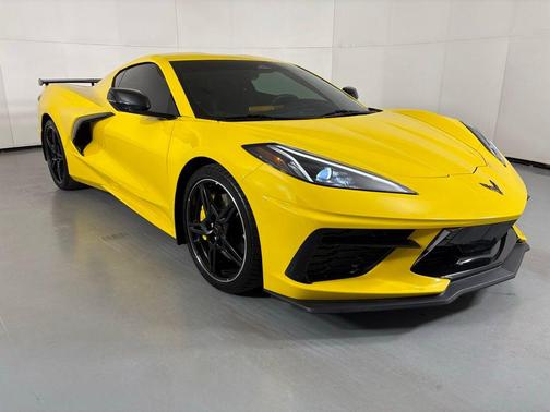 Yellow 2025 Chevrolet Corvette Stingray w/2LT
