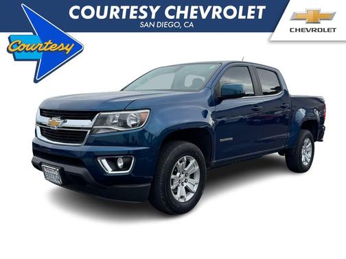 Pacific Blue Metallic 2019 Chevrolet Colorado LT