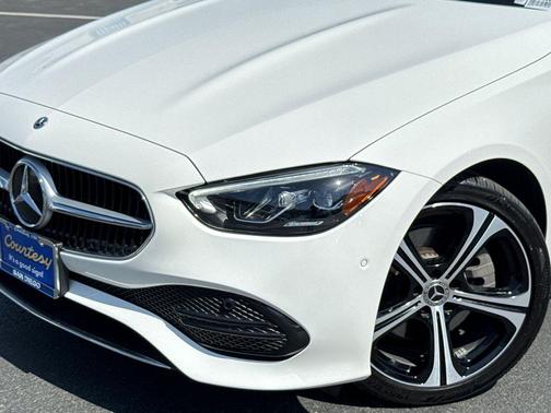 White 2025 Mercedes-Benz C-Class C 300