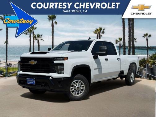 Summit White 2026 Chevrolet Silverado 2500 WT