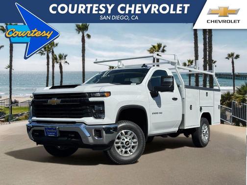 Summit White 2026 Chevrolet Silverado 2500 WT