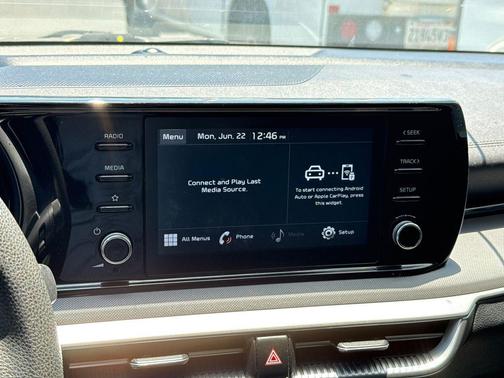 White Pearl 2021 Kia K5 LXS