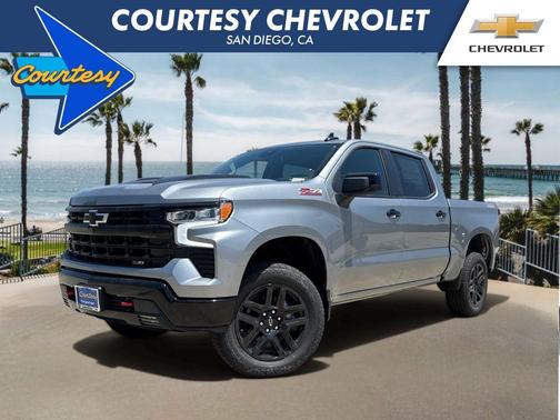 Sterling Gray Metallic 2026 Chevrolet Silverado 1500 LT Trail Boss