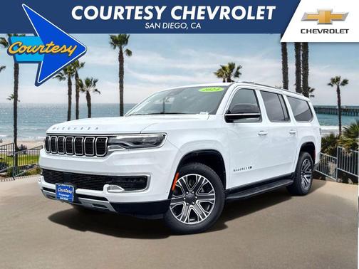 Bright White Clearcoat 2024 Jeep Wagoneer L Series II
