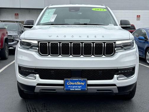 Bright White Clearcoat 2024 Jeep Wagoneer L Series II