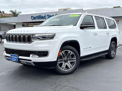 Bright White Clearcoat 2024 Jeep Wagoneer L Series II