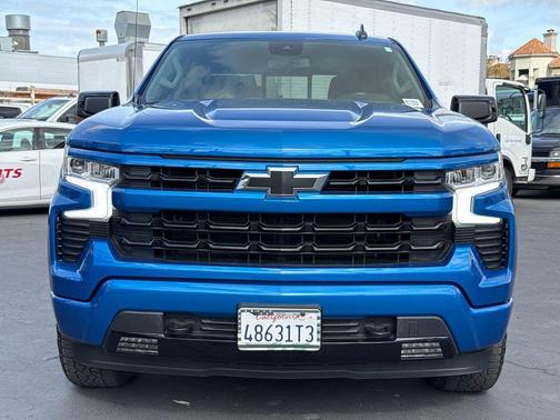 Glacier Blue Metallic 2022 Chevrolet Silverado 1500 RST
