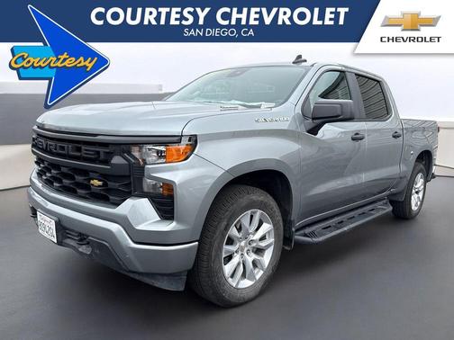 Sterling Gray Metallic 2026 Chevrolet Silverado 1500 Custom