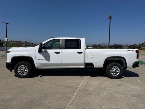 Summit White 2025 Chevrolet Silverado 2500 WT