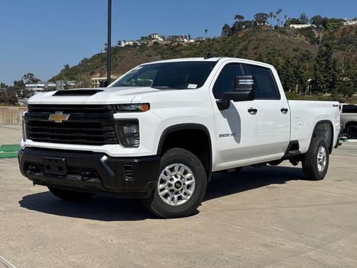 Summit White 2025 Chevrolet Silverado 2500 WT