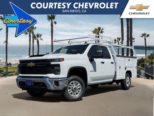 Summit White 2026 Chevrolet Silverado 2500 WT