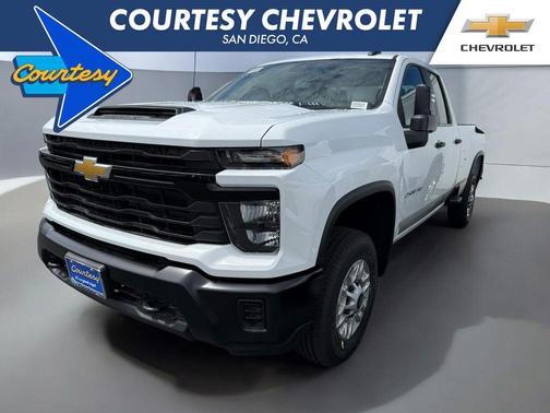 Summit White 2026 Chevrolet Silverado 2500 WT