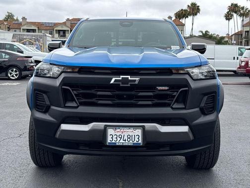 Glacier Blue Metallic 2023 Chevrolet Colorado Trail Boss