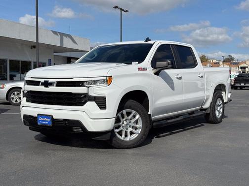 Summit White 2023 Chevrolet Silverado 1500 RST