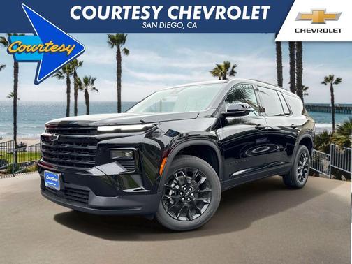 Mosaic Black Metallic 2026 Chevrolet Traverse LT