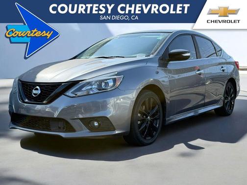 Gun Metallic 2018 Nissan Sentra SR