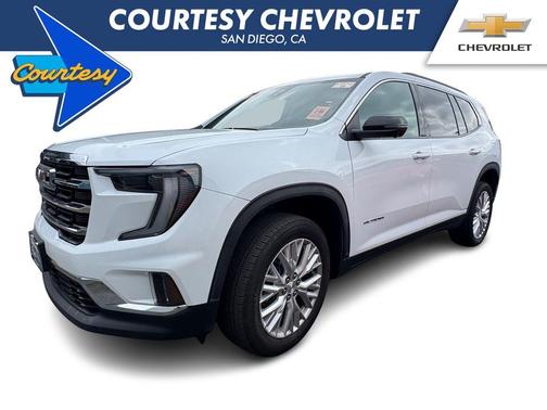 Summit White 2024 GMC Acadia Elevation