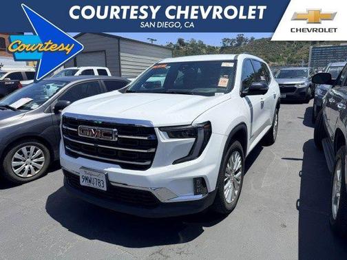 Summit White 2024 GMC Acadia Elevation
