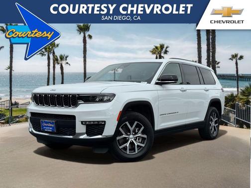 Bright White Clearcoat 2024 Jeep Grand Cherokee L Limited