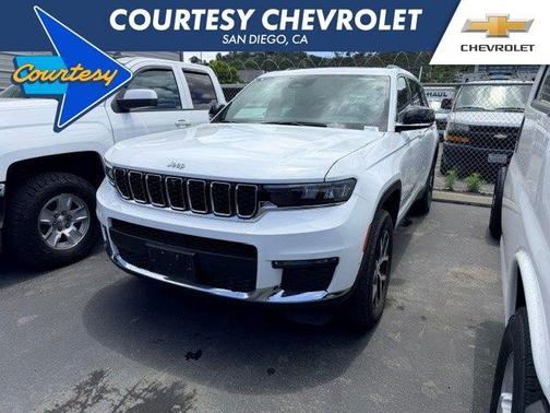 Bright White Clearcoat 2024 Jeep Grand Cherokee L Limited