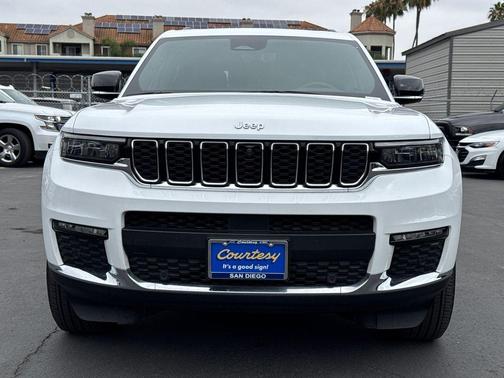 Bright White Clearcoat 2024 Jeep Grand Cherokee L Limited