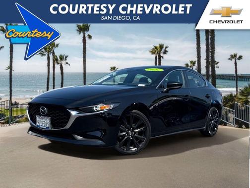 Jet Black 2024 Mazda Mazda3 FWD w/Select Package