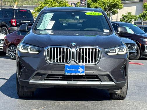 Dark Graphite Metallic 2024 BMW X3 sDrive30i