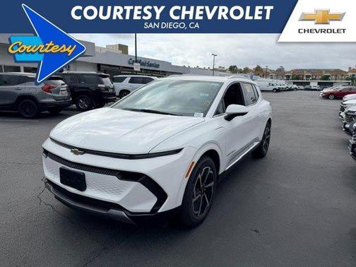 Summit White 2025 Chevrolet Equinox EV LT