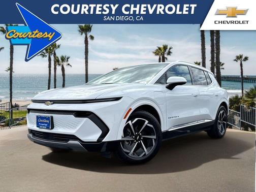 Summit White 2025 Chevrolet Equinox EV LT
