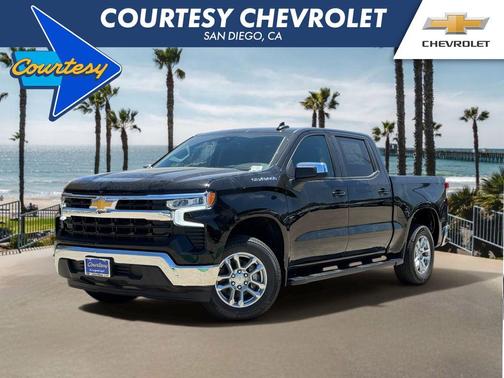 Black 2026 Chevrolet Silverado 1500 LT