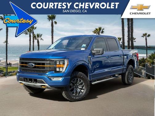 Blue Metallic 2022 Ford F-150 Tremor