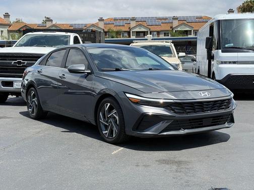 Gray 2025 Hyundai ELANTRA Limited
