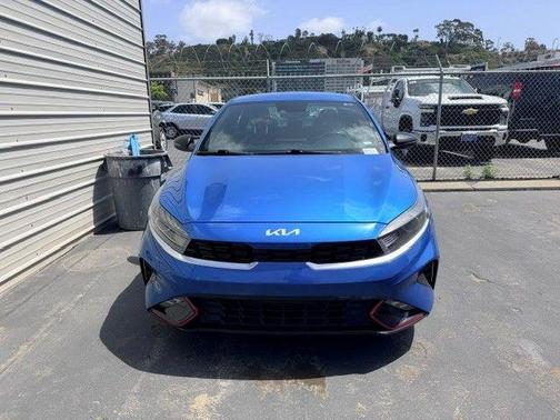 Blue 2023 Kia Forte GT-Line