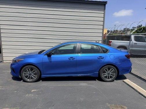 Blue 2023 Kia Forte GT-Line