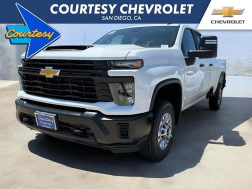 Summit White 2026 Chevrolet Silverado 2500 WT