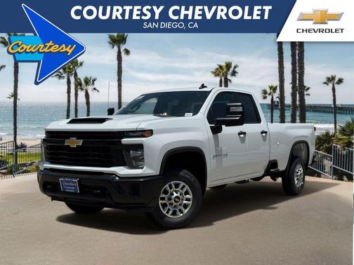 Summit White 2026 Chevrolet Silverado 2500 WT