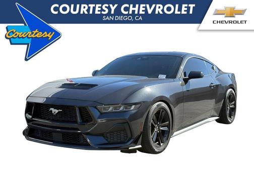 Dark Matter Gray Metallic 2024 Ford Mustang GT